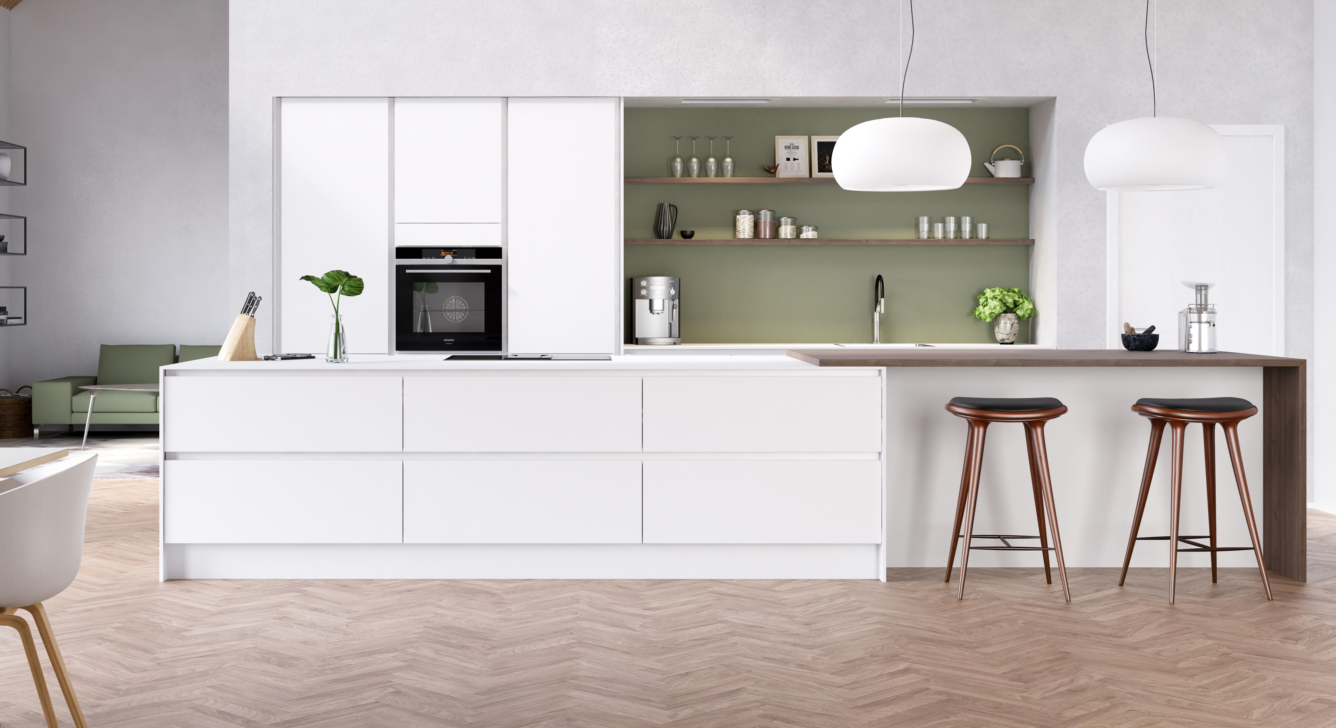 Lidt fornyelse giver køkkenet nyt liv